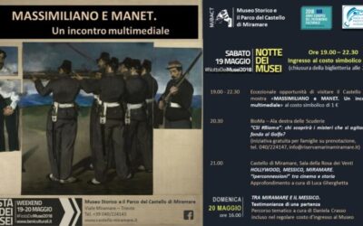 19 e 20 MAGGIO 2018 – FESTA DEI MUSEI E NOTTE DEI MUSEI A MIRAMARE