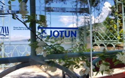Jotun Italia Srl sponsorizza il restauro di uno dei più pregevoli gazebo nel Parco di Miramare