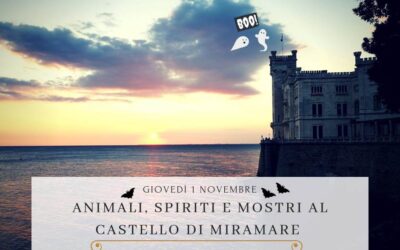1 novembre 2018 evento per bambini e famiglie “ANIMALI, SPIRITI E MOSTRI AL CASTELLO DI MIRAMARE”