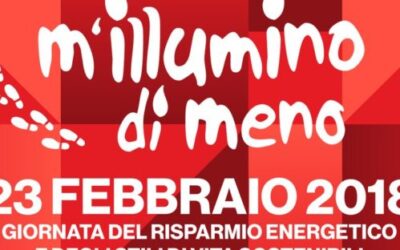 23 febbraio 2018 M’illumino di meno