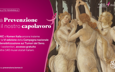 La Prevenzione è il nostro Capolavoro – Komen Italia insieme al Ministero della Cultura